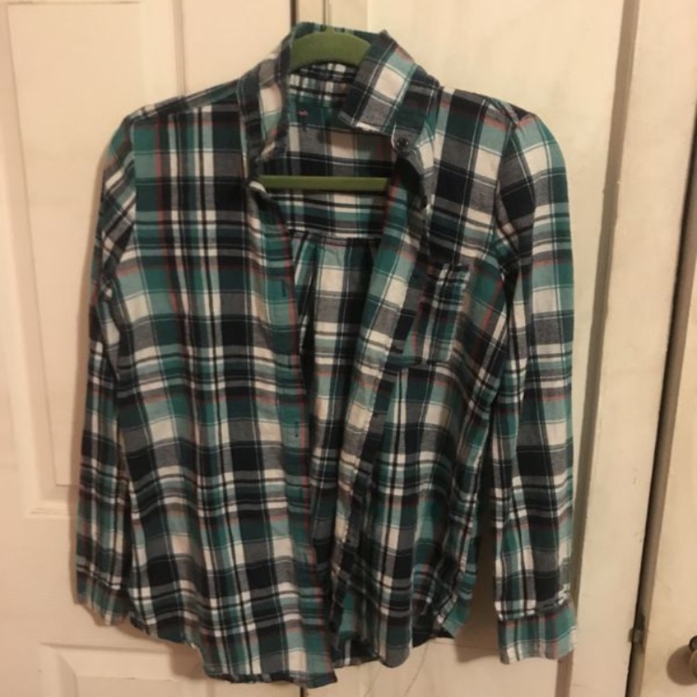 Blue flannel